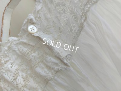 画像8: アンティークレースベビードレス