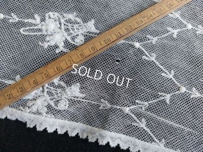 画像8: アンティークレース花かご柄スカーフ