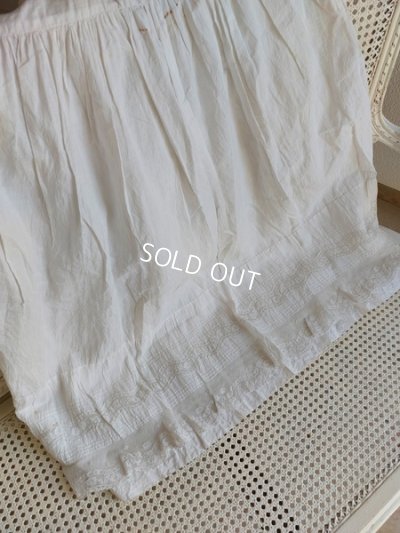 画像6: アンティークレースペチコート