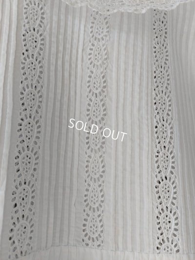 画像8: アンティークレースベビードレス