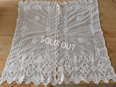画像9: アンティークレースカーテン