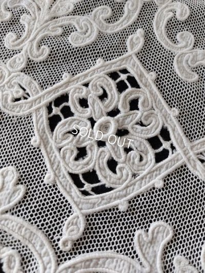 画像6: アンティークレースカーテン