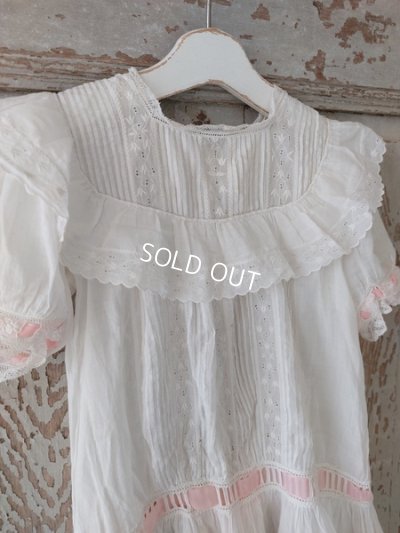 画像4: アンティークベビードレス