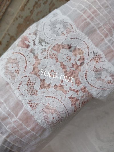 画像4: アンティークレース洗礼ベビードレス