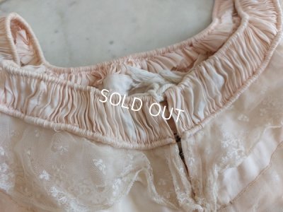 画像14: アンティークレースボディス