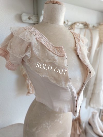 画像4: アンティークレースボディス