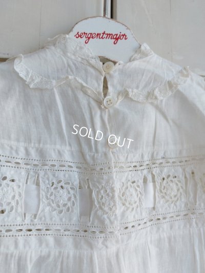 画像5: アンティークレースベビードレス