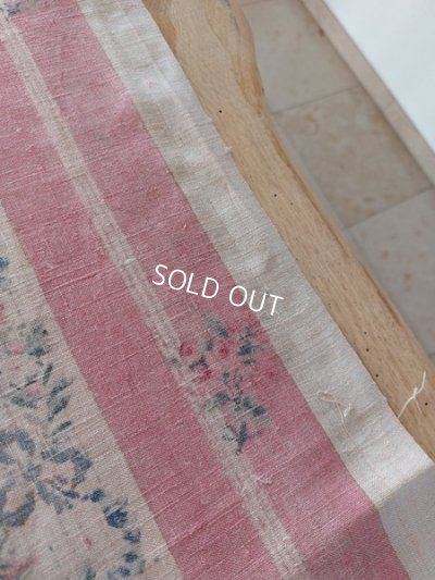 画像11: アンティークローズガーランド柄ファブリック