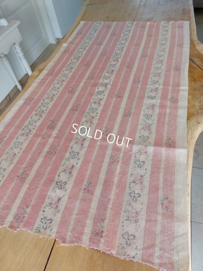 画像12: アンティークローズガーランド柄ファブリック