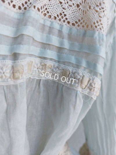 画像10: アンティークレースブラウス