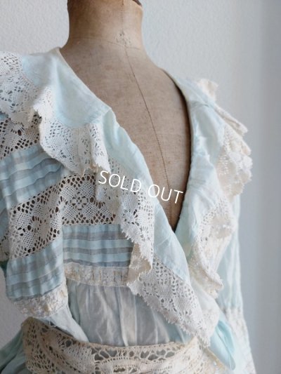 画像19: アンティークレースブラウス