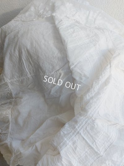 画像11: アンティークレースペチコート