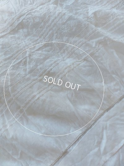 画像13: アンティークレースペチコート