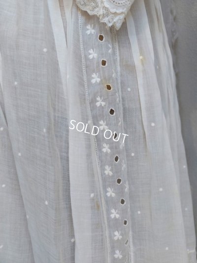 画像20: エドワ―ディアン期レースティードレス