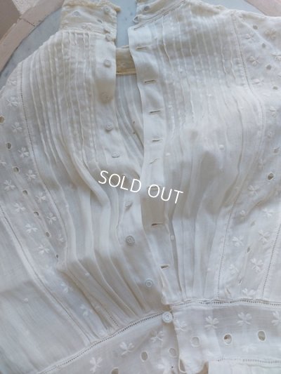 画像14: エドワ―ディアン期レースティードレス