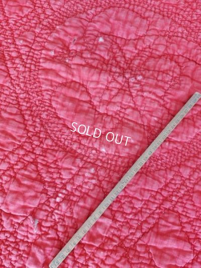 画像9: アンティークすずらん柄キルト