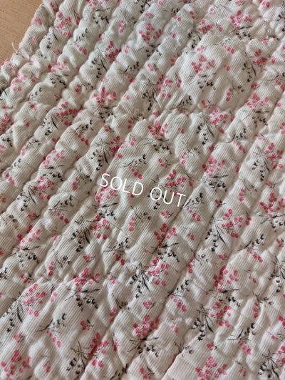 画像5: アンティークすずらん柄キルト