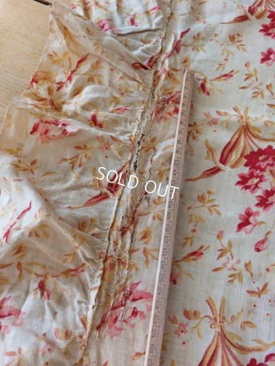 画像16: アンティークフレンチ花柄カーテン