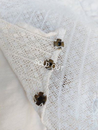 画像11: アンティークレースボディス