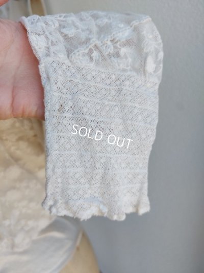 画像10: アンティークレースボディス