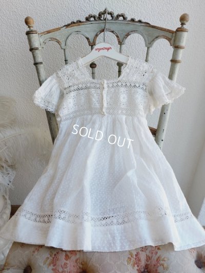 画像5: アンティークレースベビードレス