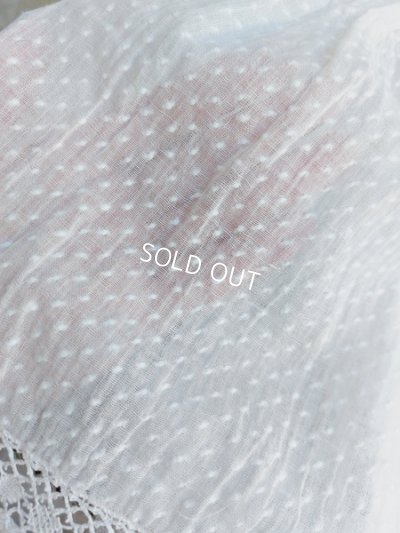 画像10: アンティークレースベビードレス