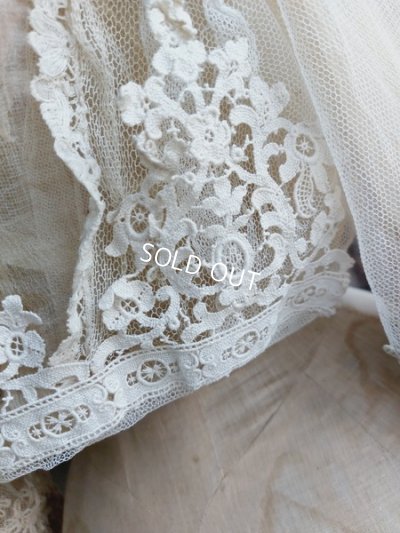 画像9: アンティークレースボディス