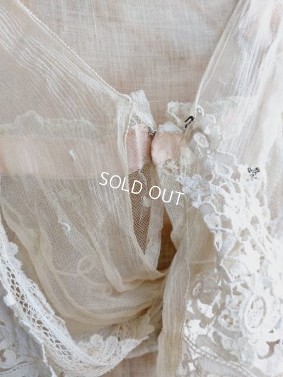 画像11: アンティークレースボディス