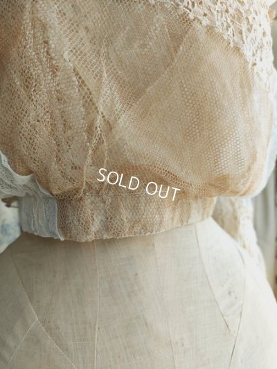 画像15: アンティークレースボディス