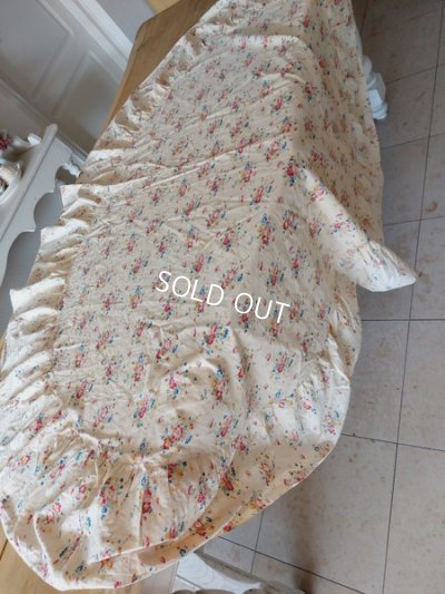 画像6: アンティークフレンチ花柄テーブルクロス