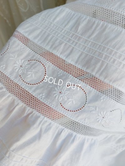 画像7: アンティークレースベビードレス