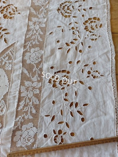 画像4: アンティークエンジェルレースベッドスプレッド