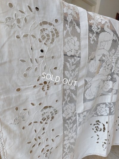 画像11: アンティークエンジェルレースベッドスプレッド