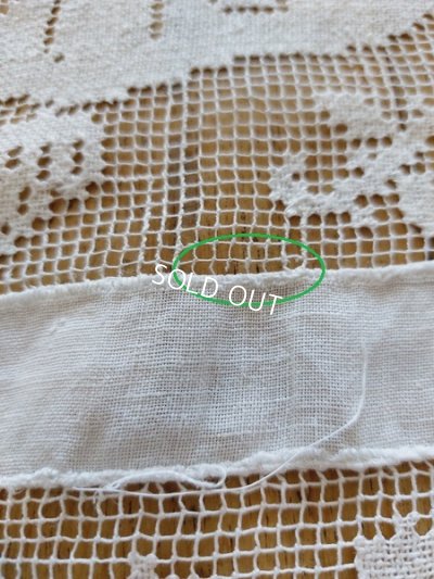 画像19: アンティークエンジェルレースベッドスプレッド