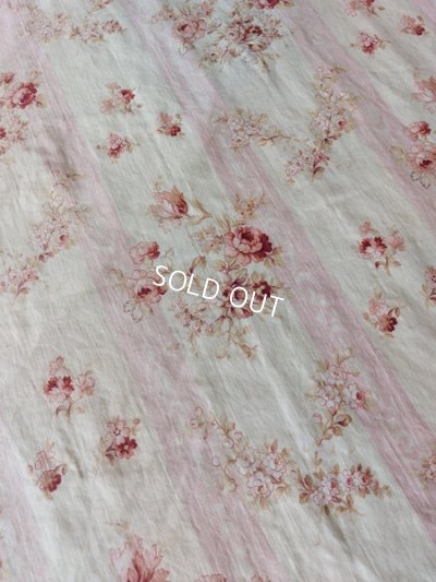 画像9: アンティークフレンチ花柄カーテン