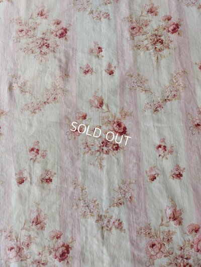 画像10: アンティークフレンチ花柄カーテン