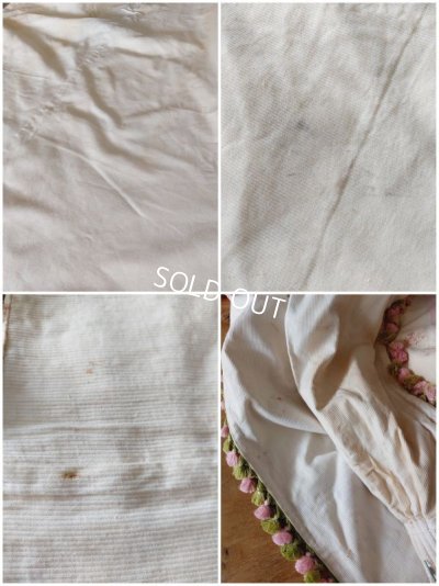 画像17: アンティークフレンチ花柄カーテン