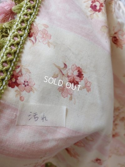 画像11: アンティークフレンチ花柄カーテン
