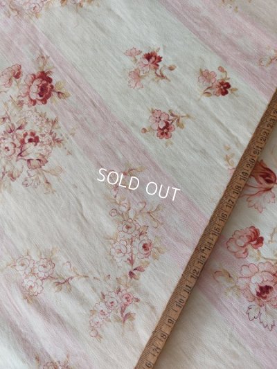 画像3: アンティークフレンチ花柄カーテン