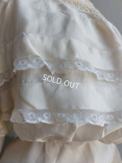 画像7: アンティークレースブラウス