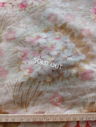 画像10: アンティークフレンチ花柄ファブリック