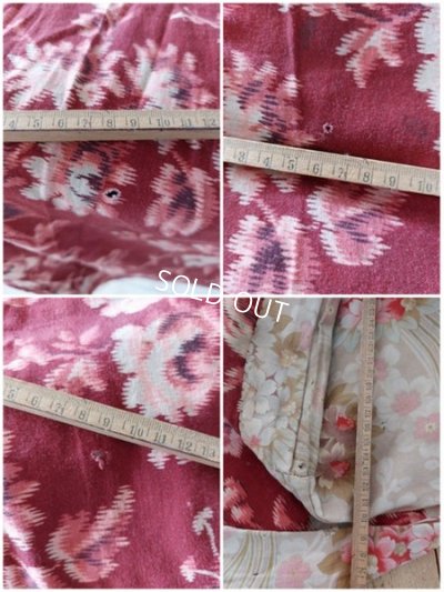 画像17: アンティークフレンチ花柄ファブリック