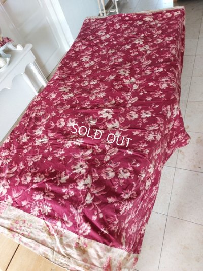 画像3: アンティークフレンチ花柄ファブリック