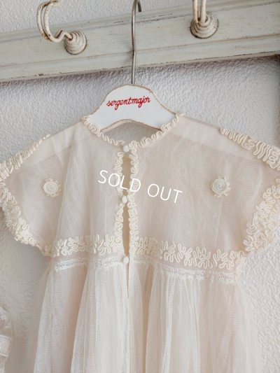 画像10: アンティークロココ装飾レースベビードレス