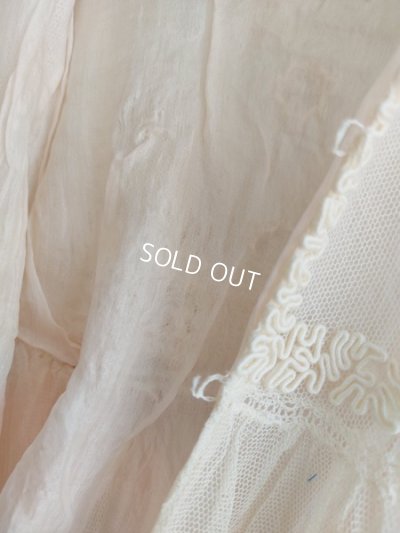 画像6: アンティークロココ装飾レースベビードレス