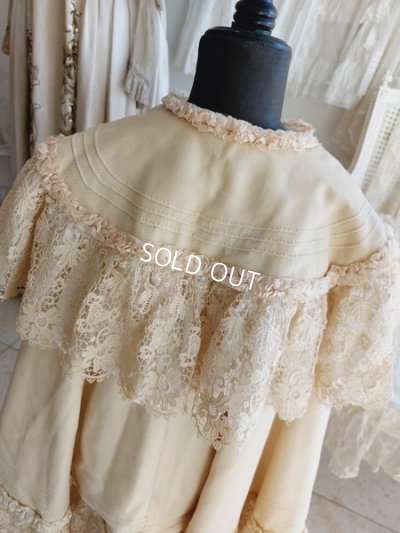 画像6: アンティークバテムベビーケープ