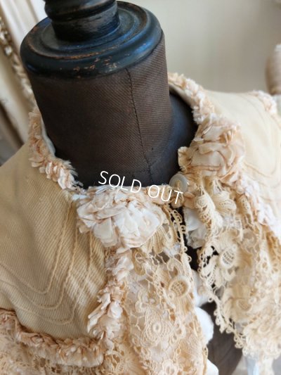 画像16: アンティークバテムベビーケープ