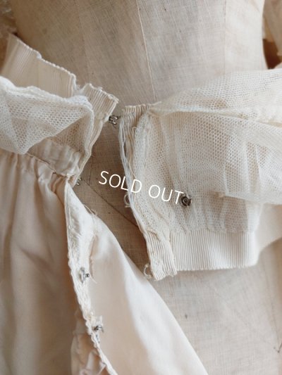 画像29: エドワ―ディアン期ロココ装飾ドレス