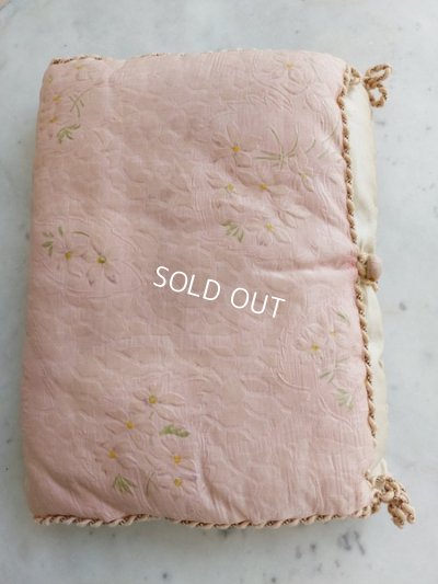 画像5: アンティークすみれ柄ハンキーケース