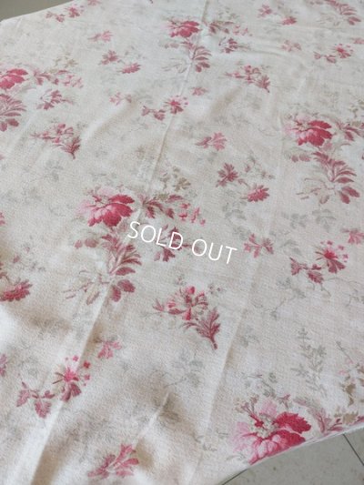 画像5: アンティークフレンチ花柄ファブリック